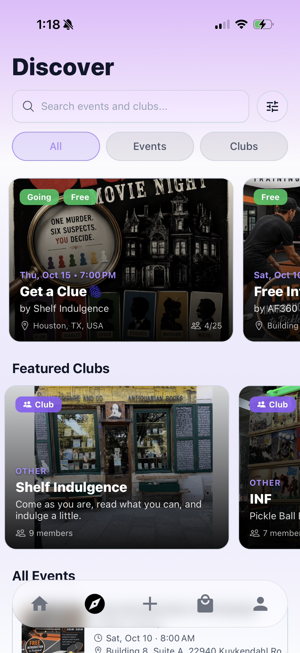 Clubs